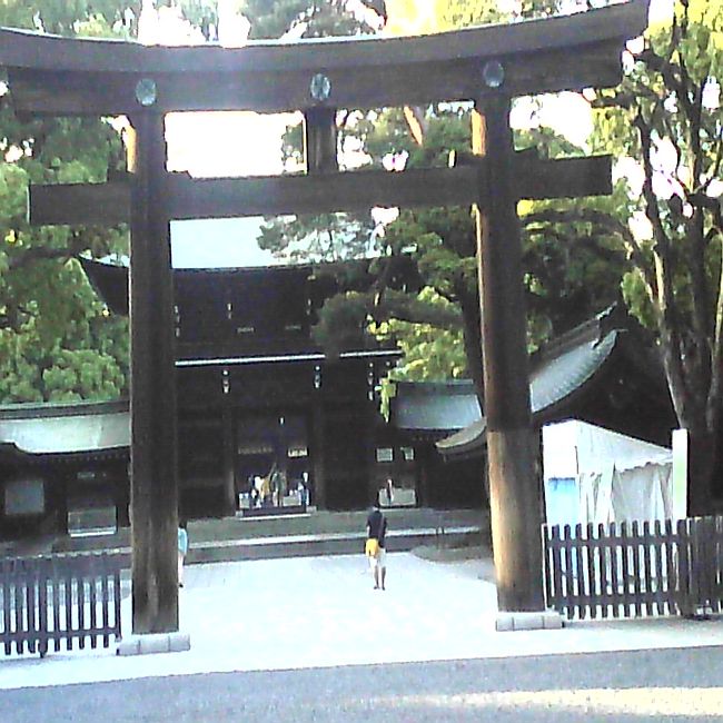 Spiritual enclave of the Emperor Meiji dynasty